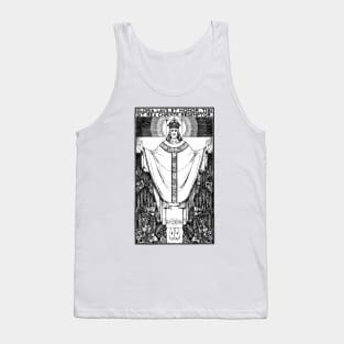 Rex Christe Redemptor - ornamental bkg Tank Top